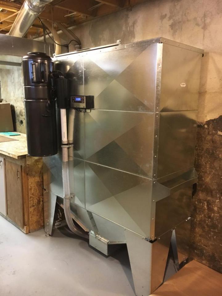 Pose de Poêle à Granule Saint-André-Avellin